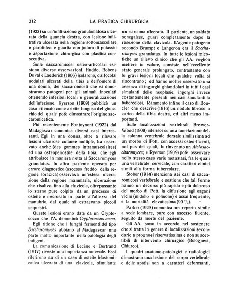 La pratica chirurgica e delle discipline affini Rivista bimensile