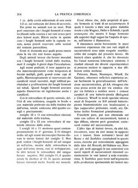 La pratica chirurgica e delle discipline affini Rivista bimensile