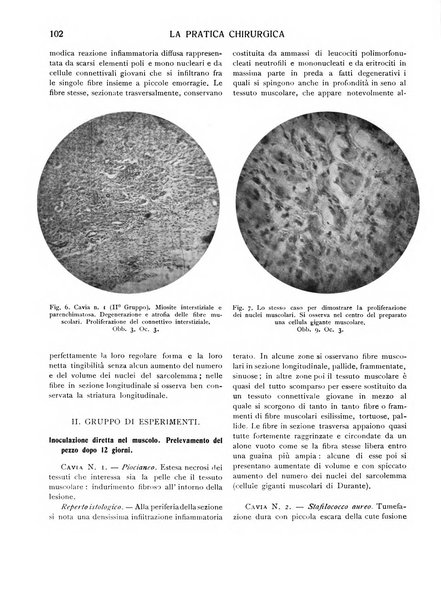 La pratica chirurgica e delle discipline affini Rivista bimensile