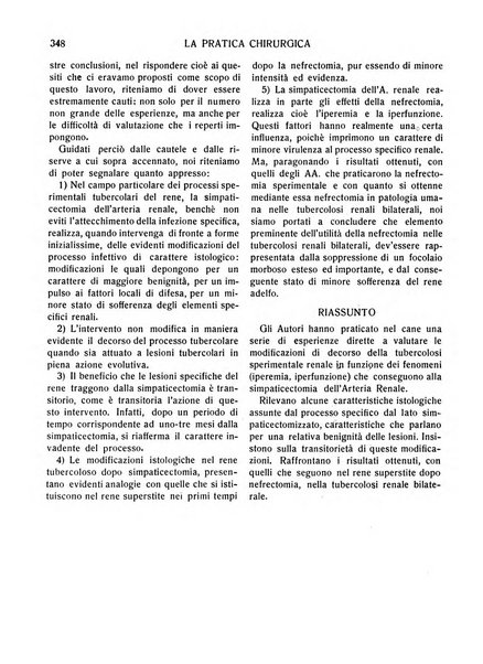 La pratica chirurgica e delle discipline affini Rivista bimensile