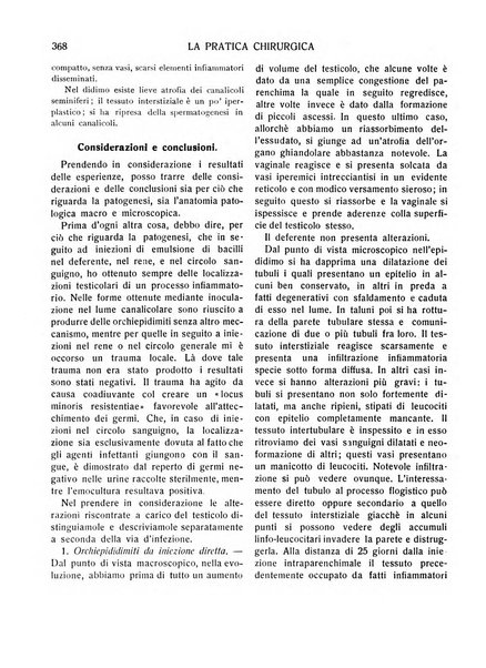 La pratica chirurgica e delle discipline affini Rivista bimensile