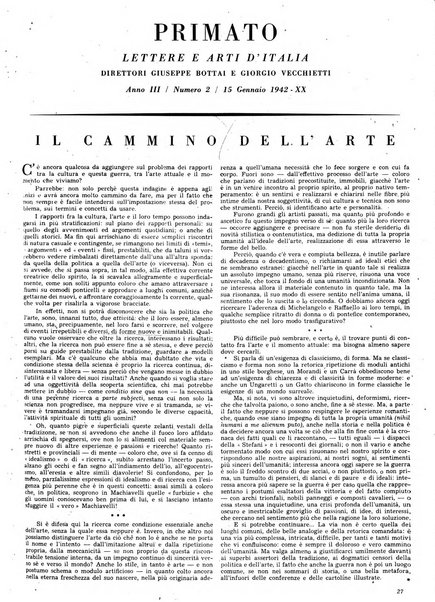 Primato lettere e arti d'Italia