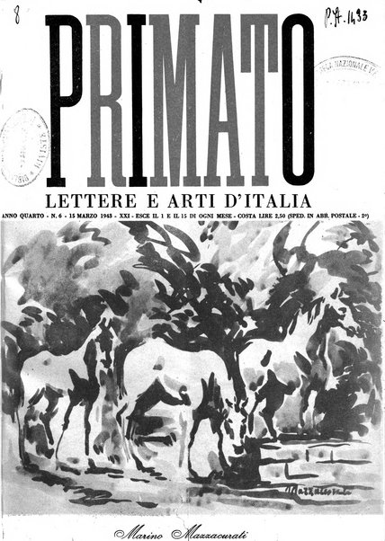 Primato lettere e arti d'Italia