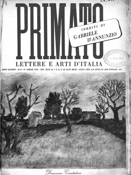 Primato lettere e arti d'Italia