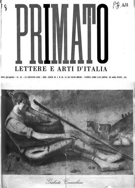 Primato lettere e arti d'Italia