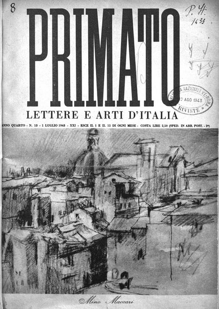 Primato lettere e arti d'Italia