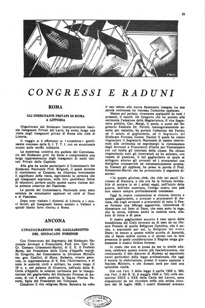 Le professioni e le arti Bollettino mensile della confederazione nazionale