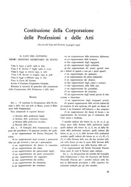 Le professioni e le arti Bollettino mensile della confederazione nazionale