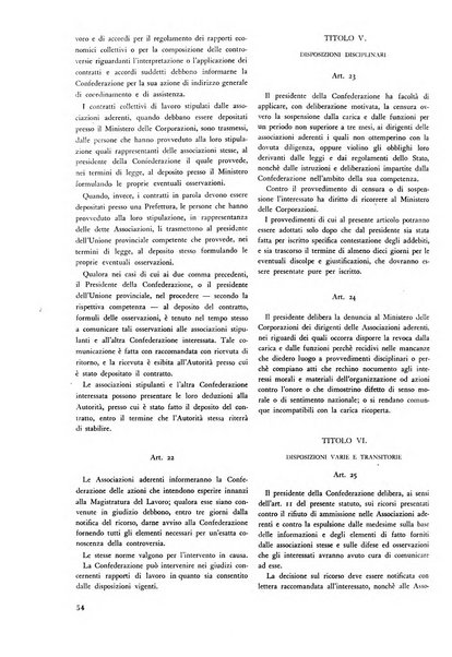 Le professioni e le arti Bollettino mensile della confederazione nazionale