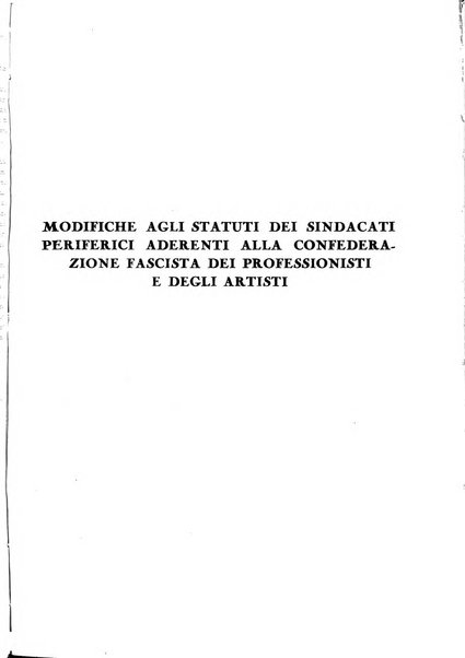 Le professioni e le arti Bollettino mensile della confederazione nazionale