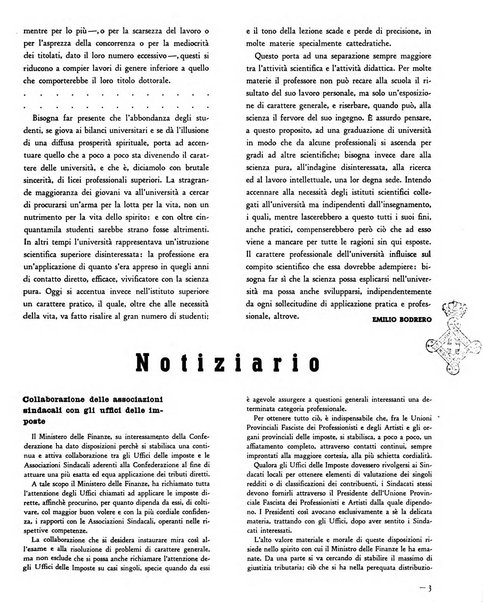 Le professioni e le arti Bollettino mensile della confederazione nazionale