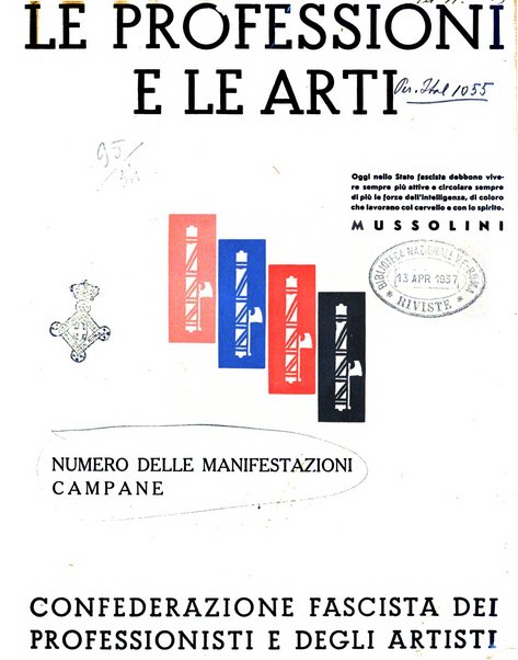 Le professioni e le arti Bollettino mensile della confederazione nazionale