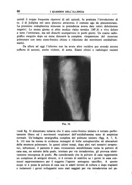 I quaderni dell'allergia rivista medica bimestrale