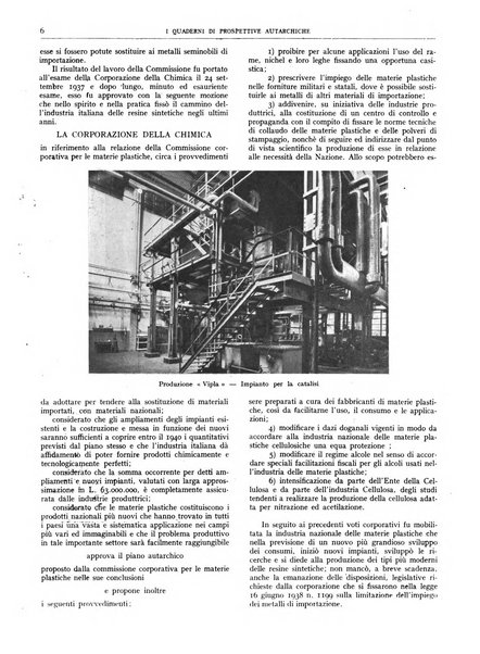 I quaderni di prospettive autarchiche problemi, realizzazioni, documentazioni