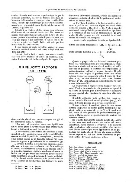 I quaderni di prospettive autarchiche problemi, realizzazioni, documentazioni