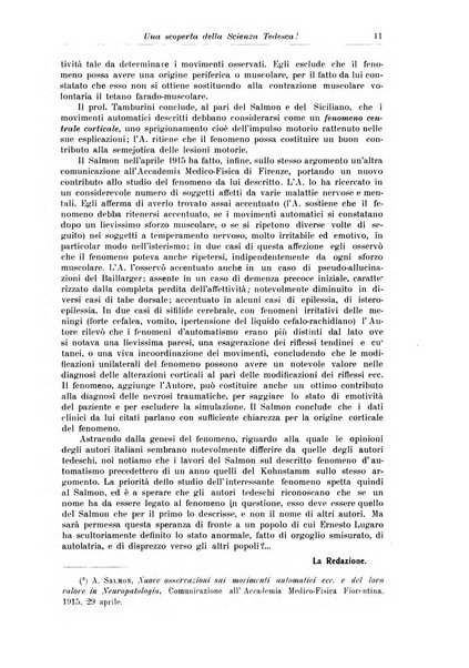 Quaderni di psichiatria rivista mensile teorica e pratica