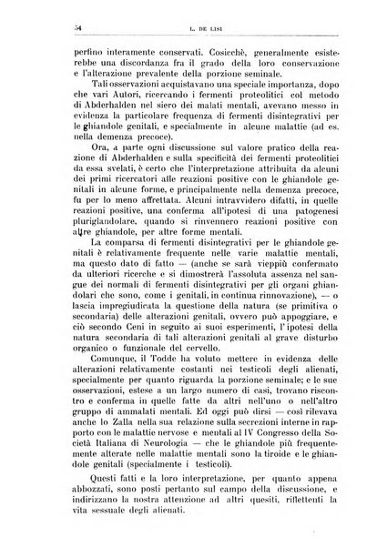 Quaderni di psichiatria rivista mensile teorica e pratica