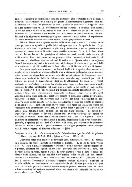 Quaderni di psichiatria rivista mensile teorica e pratica