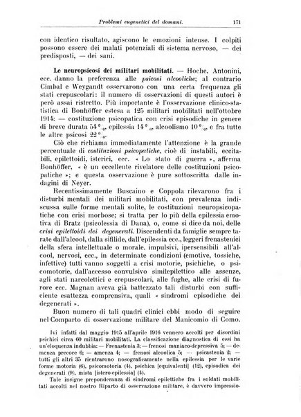 Quaderni di psichiatria rivista mensile teorica e pratica