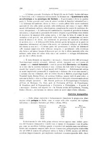 Quaderni di psichiatria rivista mensile teorica e pratica