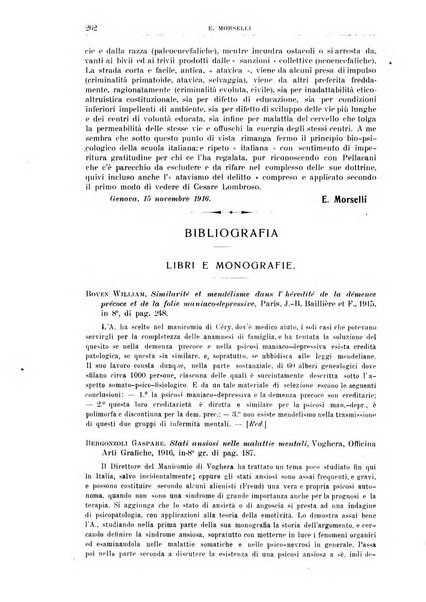 Quaderni di psichiatria rivista mensile teorica e pratica