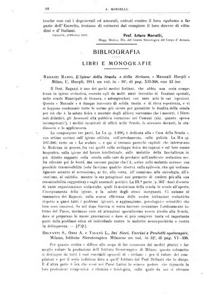 Quaderni di psichiatria rivista mensile teorica e pratica