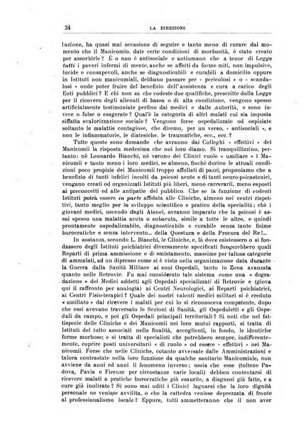 Quaderni di psichiatria rivista mensile teorica e pratica