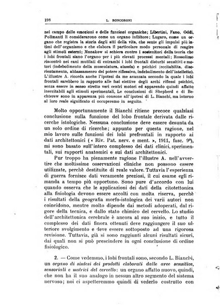 Quaderni di psichiatria rivista mensile teorica e pratica