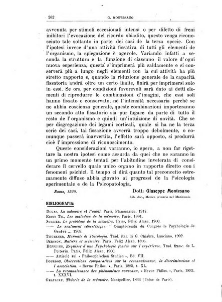 Quaderni di psichiatria rivista mensile teorica e pratica