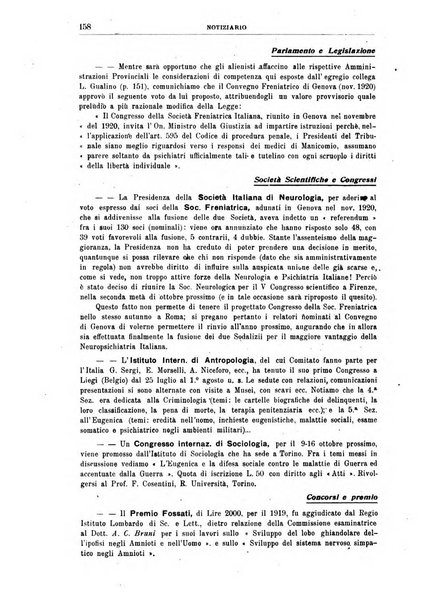 Quaderni di psichiatria rivista mensile teorica e pratica