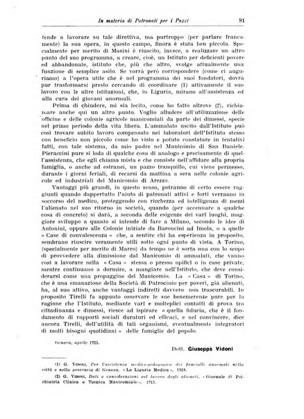 Quaderni di psichiatria rivista mensile teorica e pratica