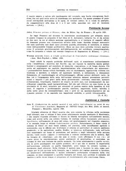 Quaderni di psichiatria rivista mensile teorica e pratica