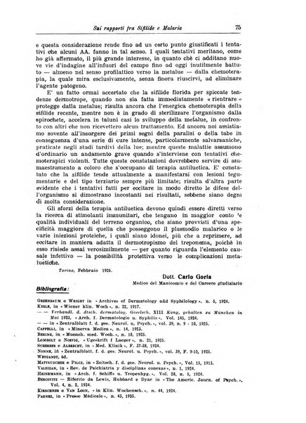 Quaderni di psichiatria rivista mensile teorica e pratica