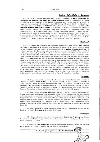 Quaderni di psichiatria rivista mensile teorica e pratica