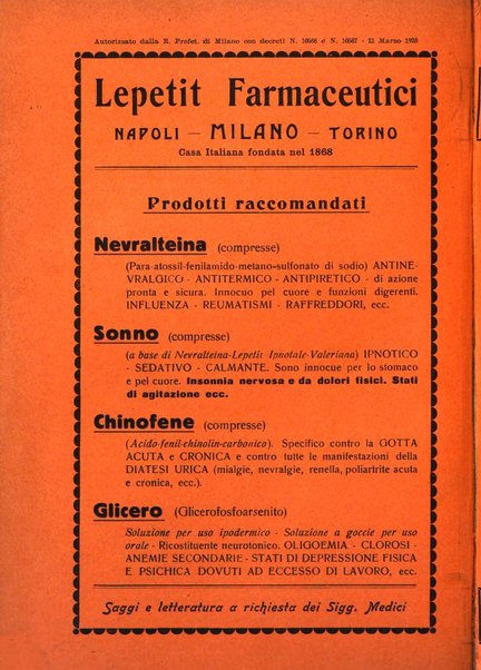 Quaderni di psichiatria rivista mensile teorica e pratica