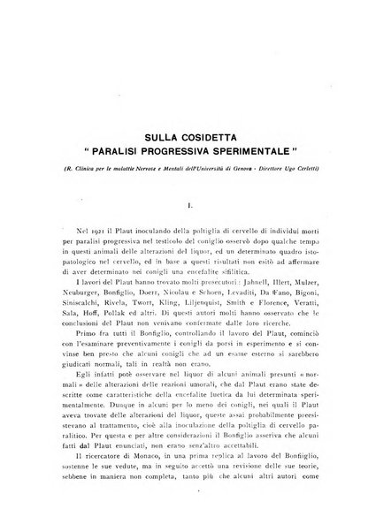 Quaderni di psichiatria rivista mensile teorica e pratica