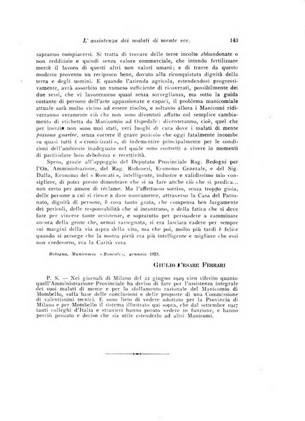 Quaderni di psichiatria rivista mensile teorica e pratica