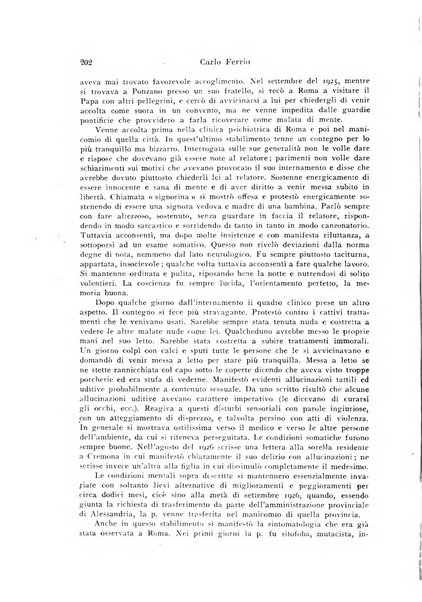 Quaderni di psichiatria rivista mensile teorica e pratica