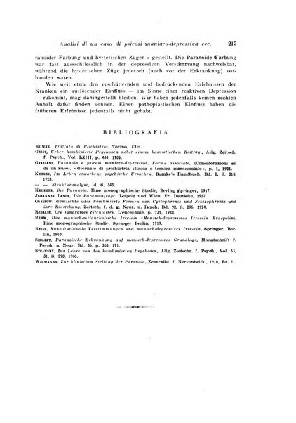 Quaderni di psichiatria rivista mensile teorica e pratica