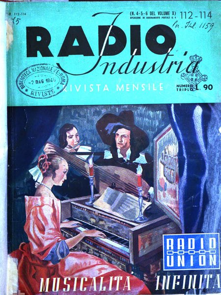 Radio industria rassegna della produzione radioelettrica