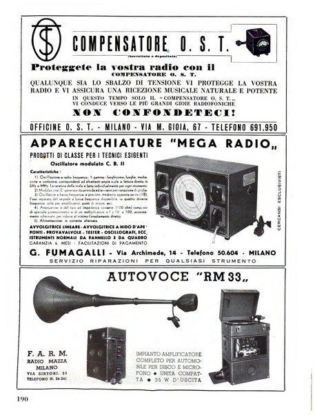 Radio industria rassegna della produzione radioelettrica