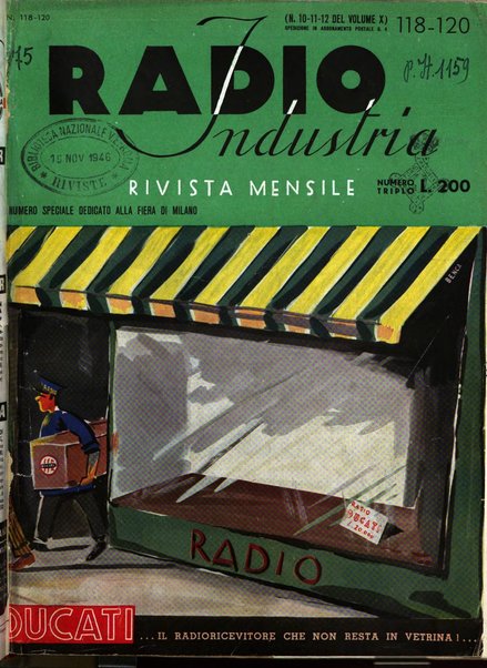 Radio industria rassegna della produzione radioelettrica