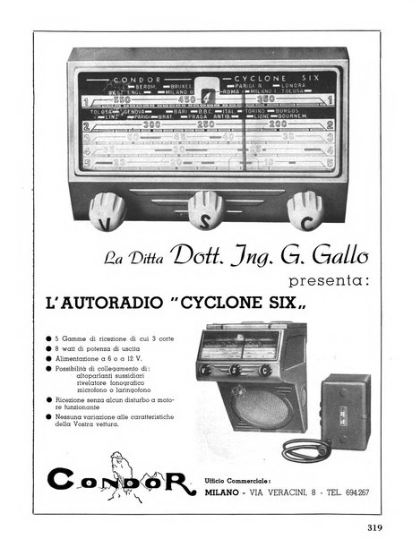 Radio industria rassegna della produzione radioelettrica