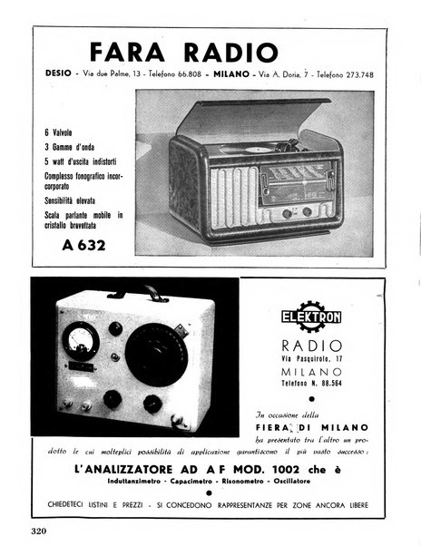 Radio industria rassegna della produzione radioelettrica