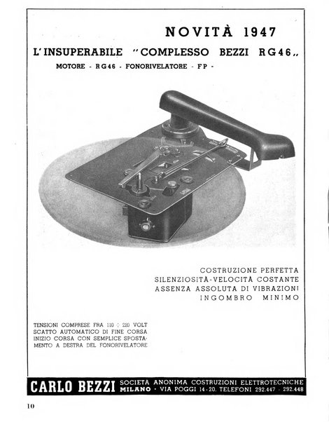 Radio industria rassegna della produzione radioelettrica