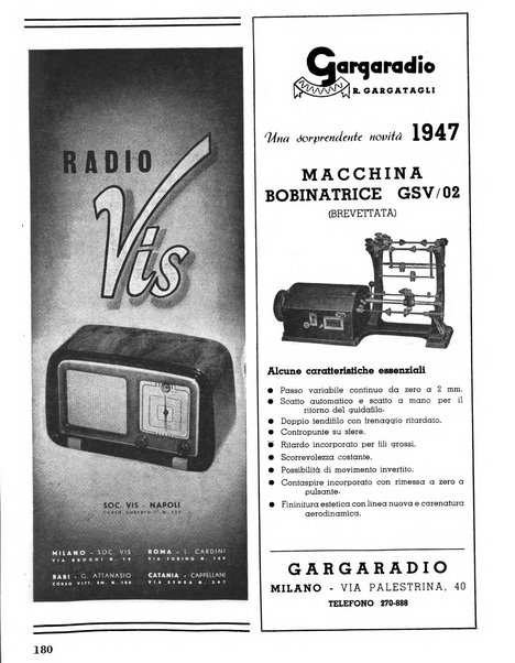 Radio industria rassegna della produzione radioelettrica