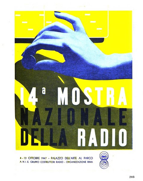 Radio industria rassegna della produzione radioelettrica