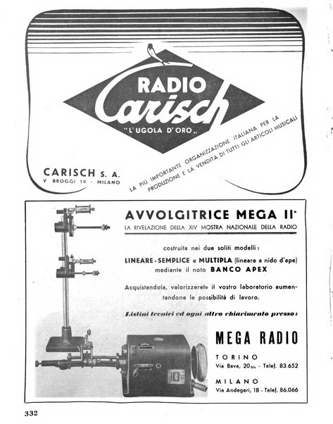 Radio industria rassegna della produzione radioelettrica