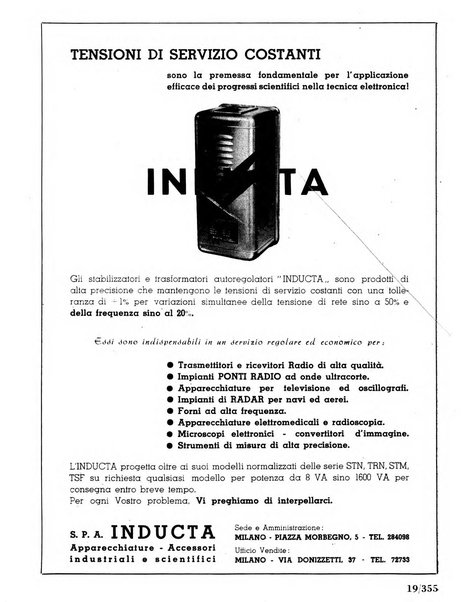 Radio industria rassegna della produzione radioelettrica