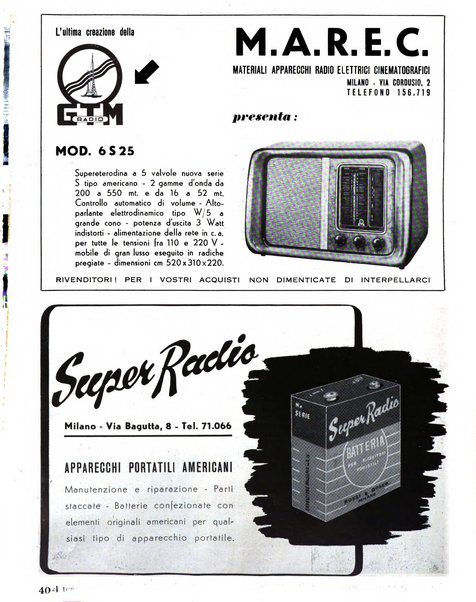 Radio industria rassegna della produzione radioelettrica